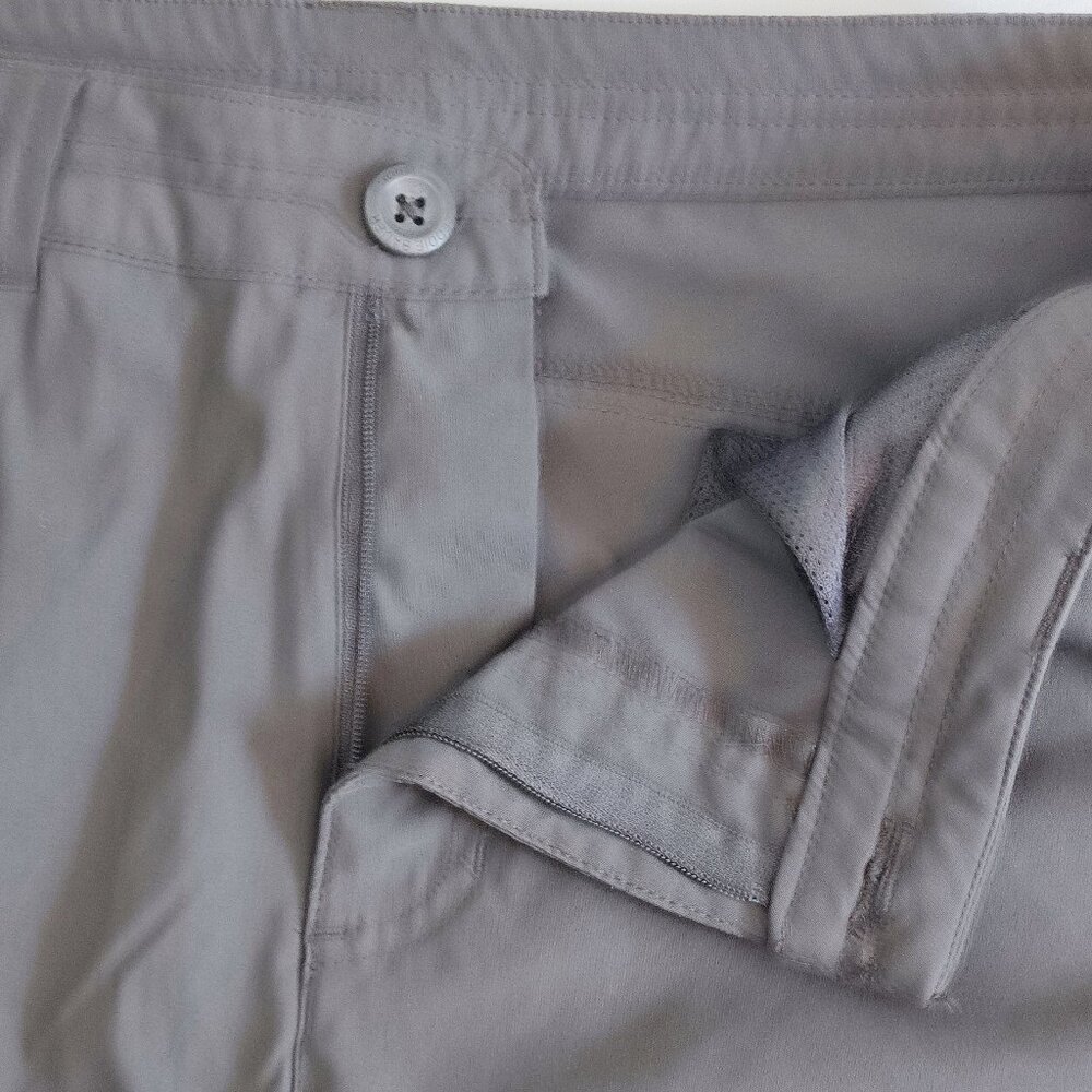Eddie Bauer Rainer Capris outdoor activity pants grey women's size 10 - Picture 8 of 14